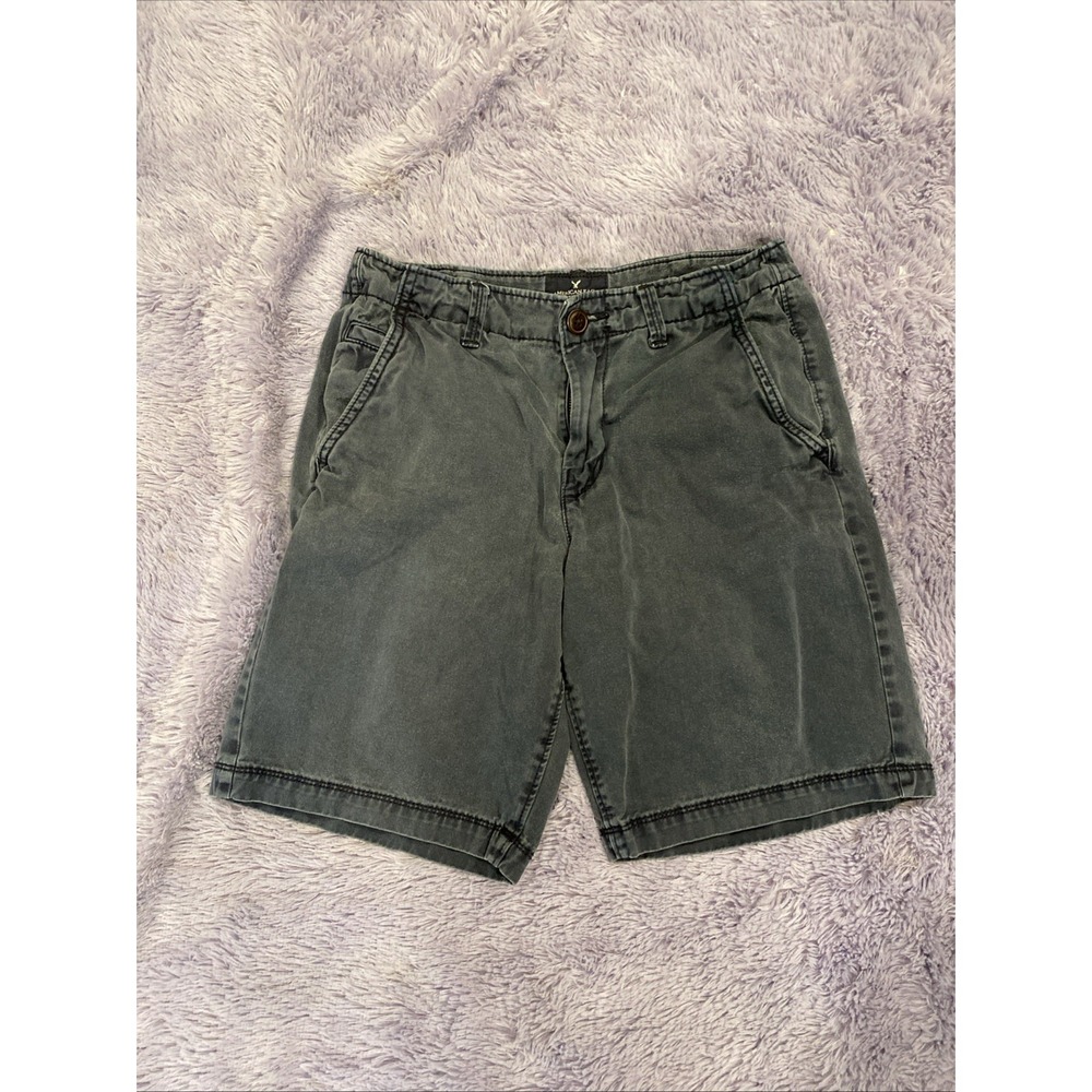 2014 American Eagle Classic Fit Size 28 Faded Blue Shorts